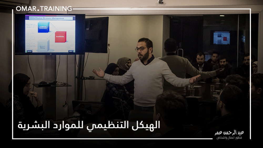 الهيكل التنظيمي للموارد البشرية