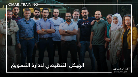 الهيكل التنظيمي لادارة التسويق